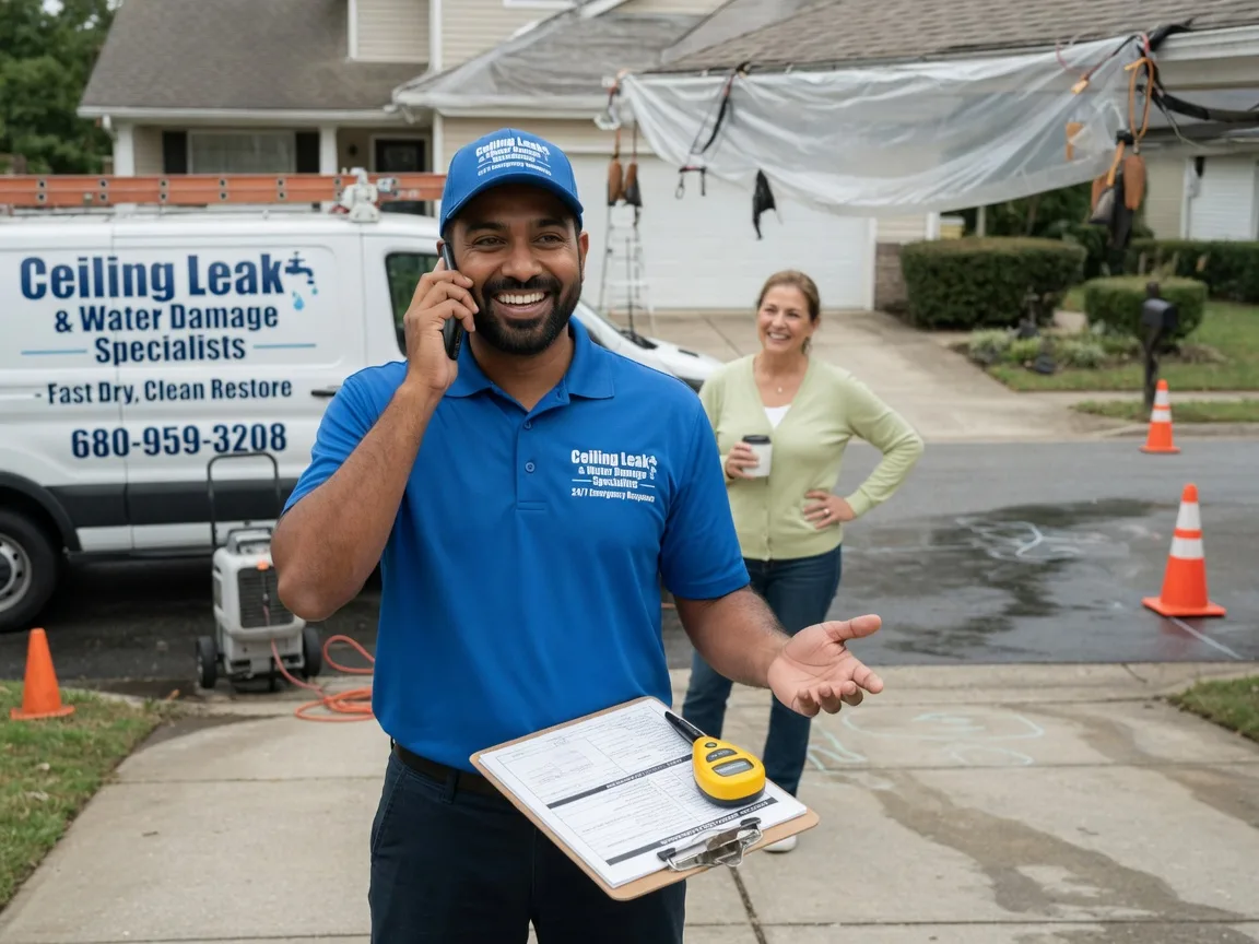 Ceiling Leak Cleanup Viborg, SD FAQs